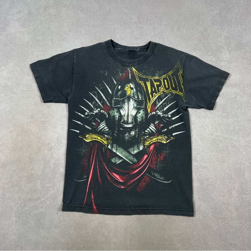 Tapout Black and Yellow Short Sleeve Tee